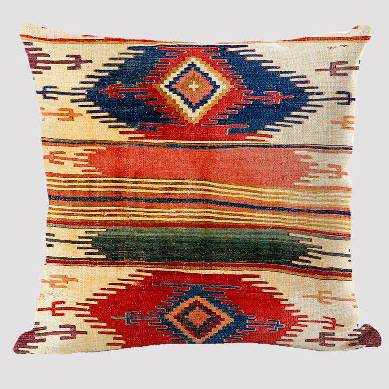 Modern Minimalist Bohemian Printed Polyester Pillow Cover