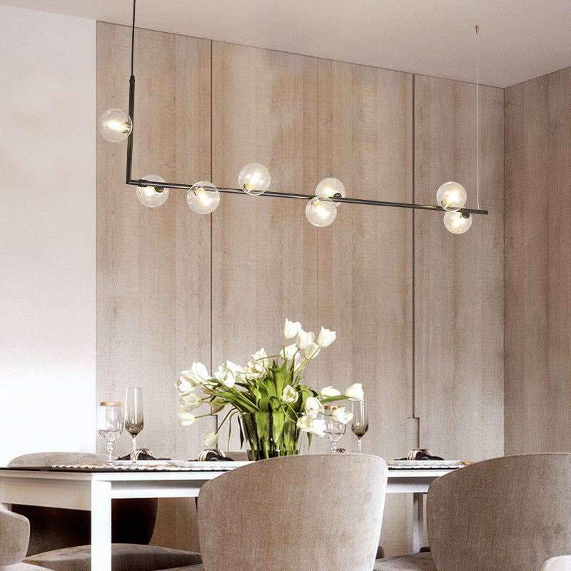 Nordic Designer Glass Artistic Pendant Light for Dining