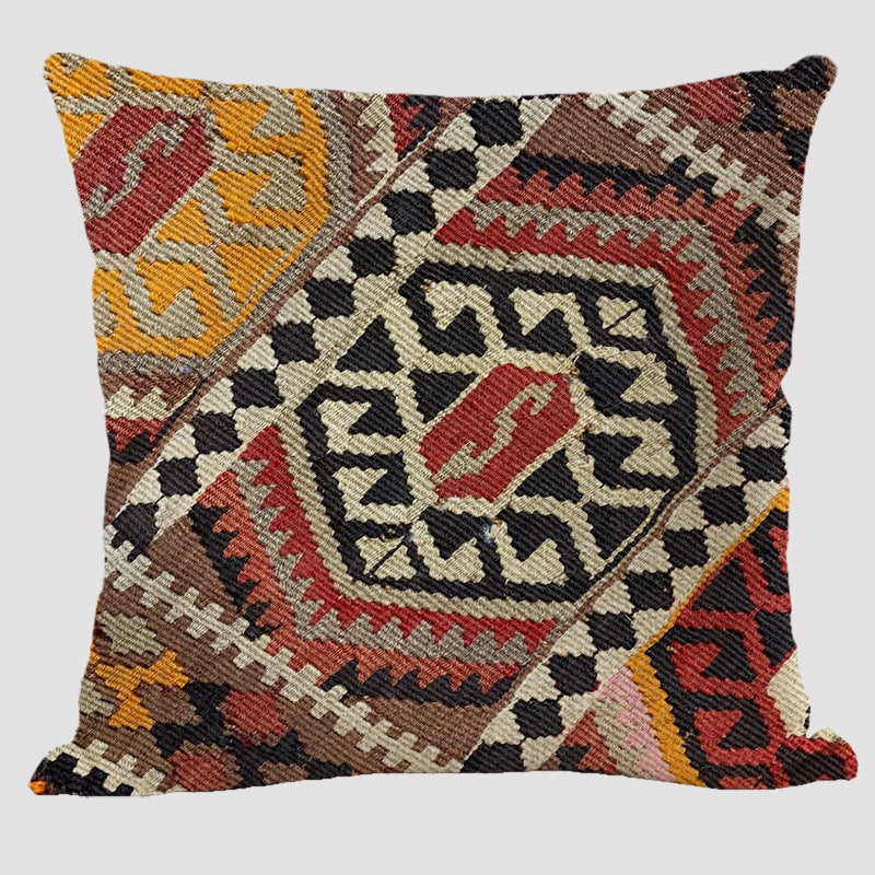 Modern Minimalist Bohemian Printed Polyester Pillow Cover