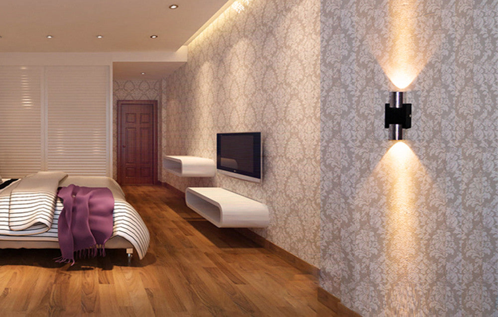 LED Aluminum Double-Head Wall Light for Decoration