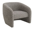 Livia Brown & Gray Tweed Accent Chair