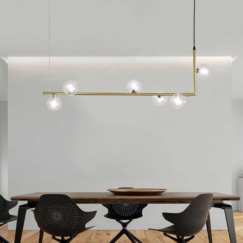 Nordic Designer Glass Artistic Pendant Light for Dining