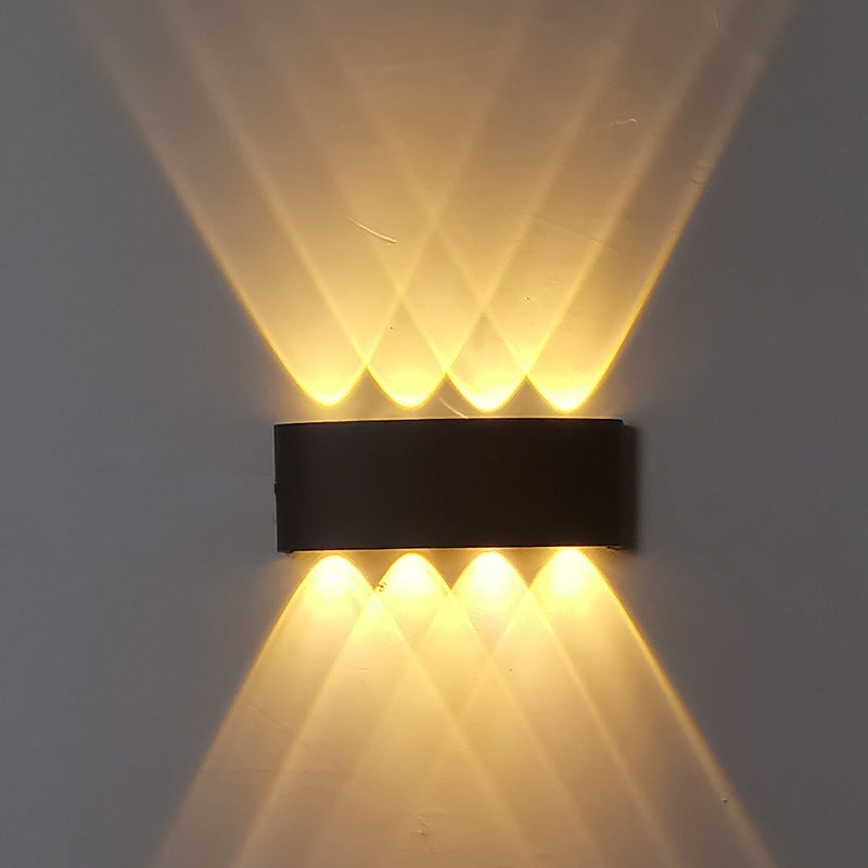Outdoor Waterproof Double-Head Wall Light for Pathways