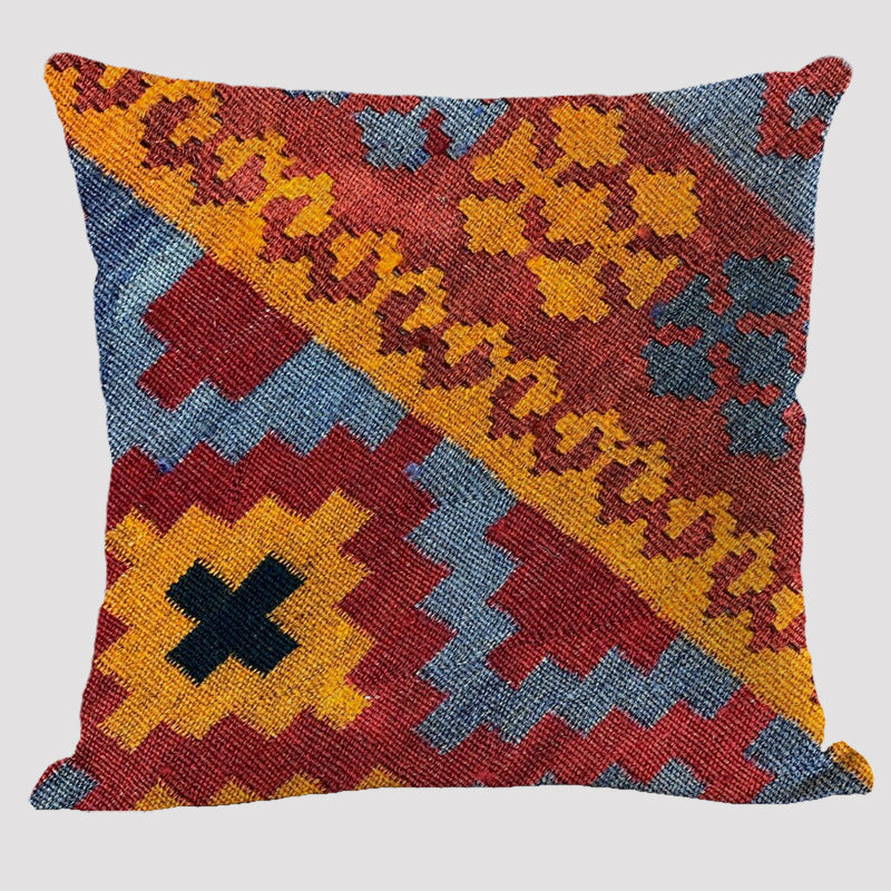 Modern Minimalist Bohemian Printed Polyester Pillow Cover