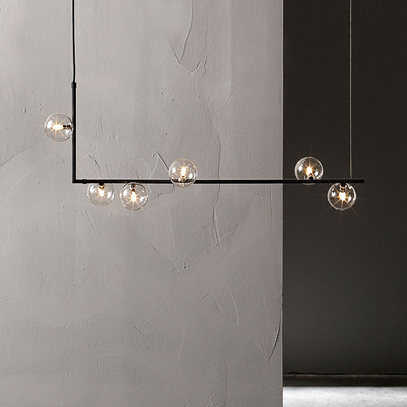 Nordic Designer Glass Artistic Pendant Light for Dining