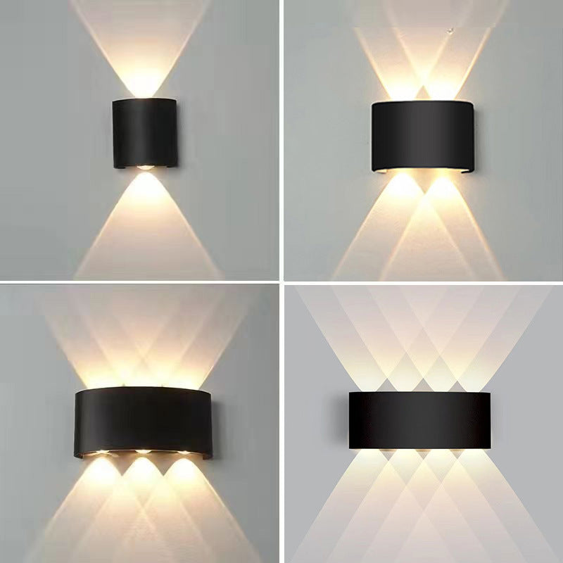 Outdoor Waterproof Double-Head Wall Light for Pathways