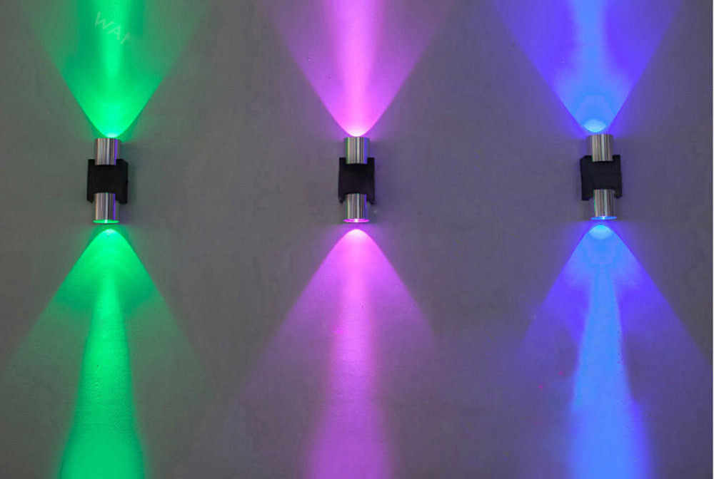 LED Aluminum Double-Head Wall Light for Decoration