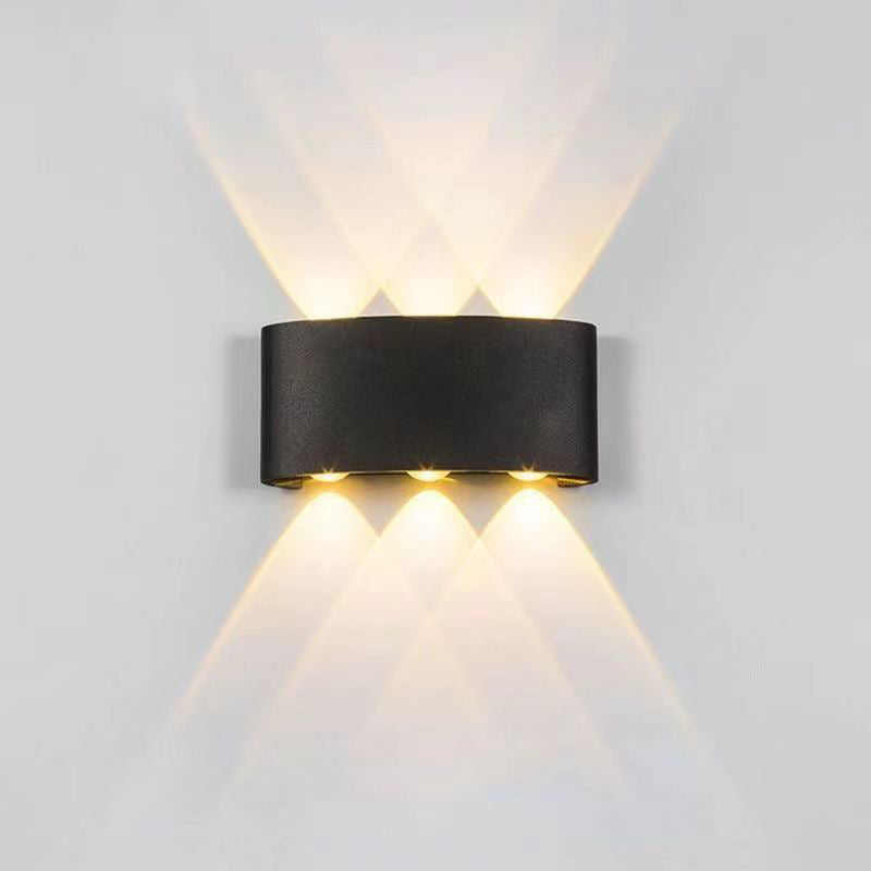 Outdoor Waterproof Double-Head Wall Light for Pathways