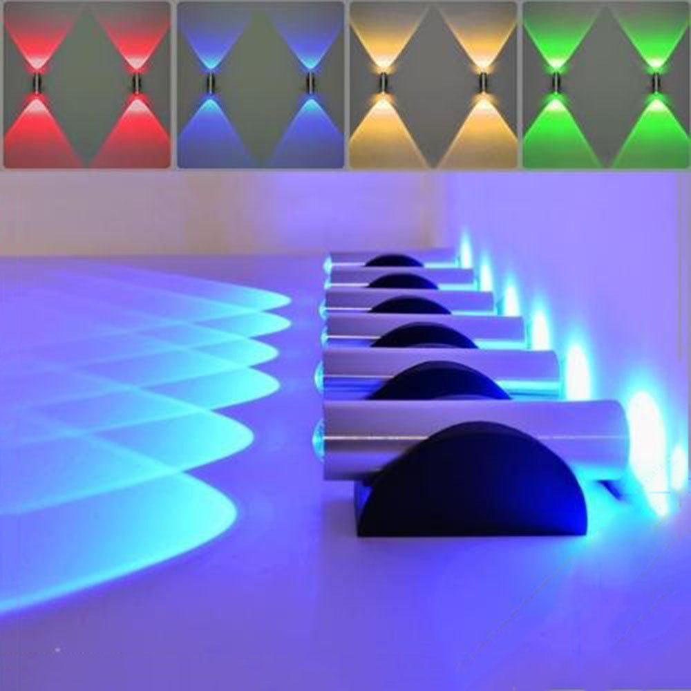 LED Aluminum Double-Head Wall Light for Decoration