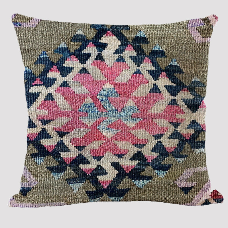 Modern Minimalist Bohemian Printed Polyester Pillow Cover